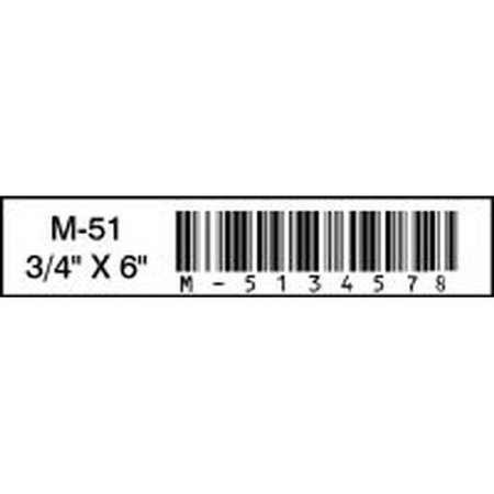 ACCUFORM SDS SELFADHESI VE LABELS 34 in  X 6 in  LMS607 LMS607